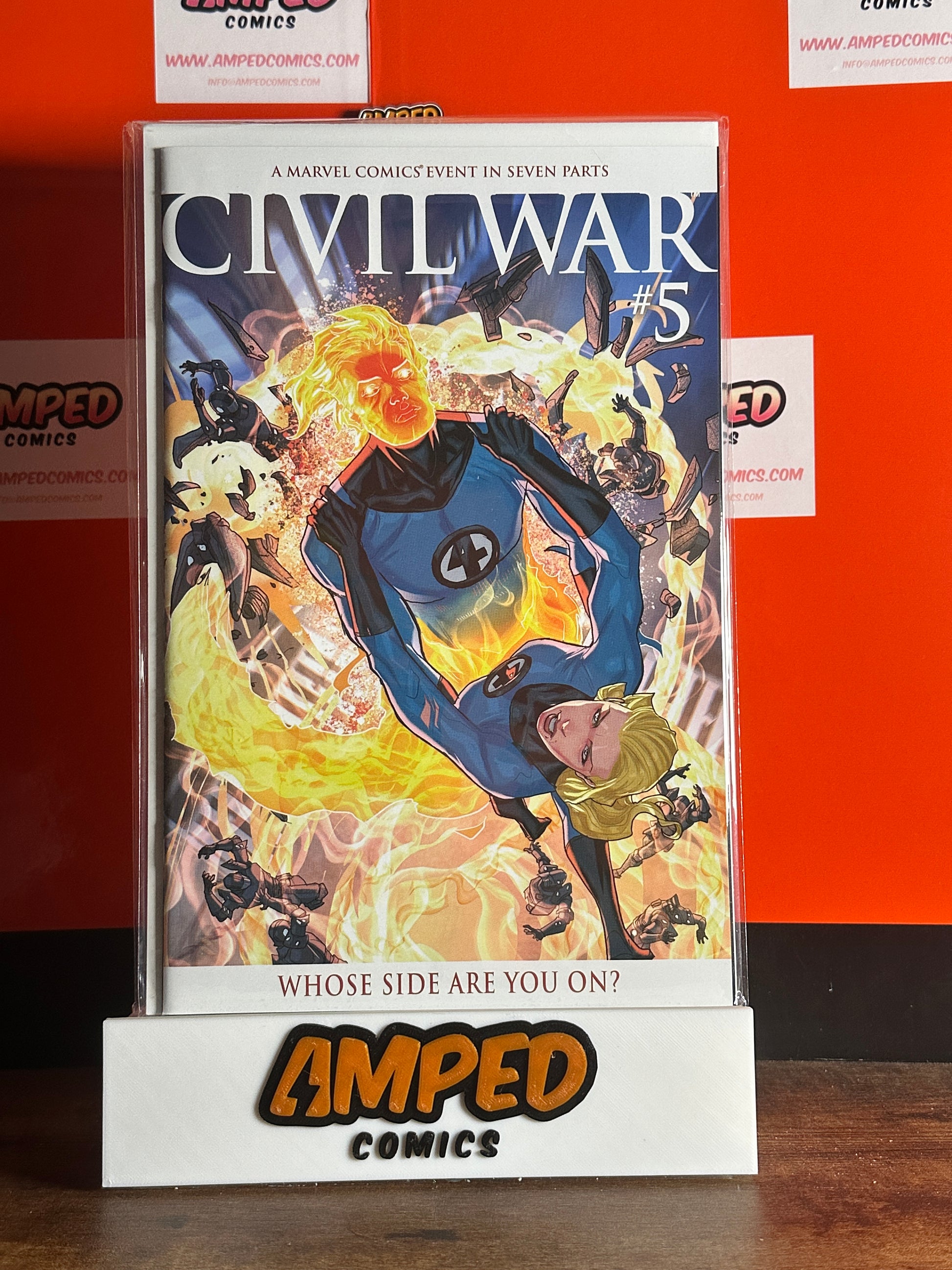 Civil War #5 1:25 Facsimile Pete Woods Ratio Variant Marvel Comics