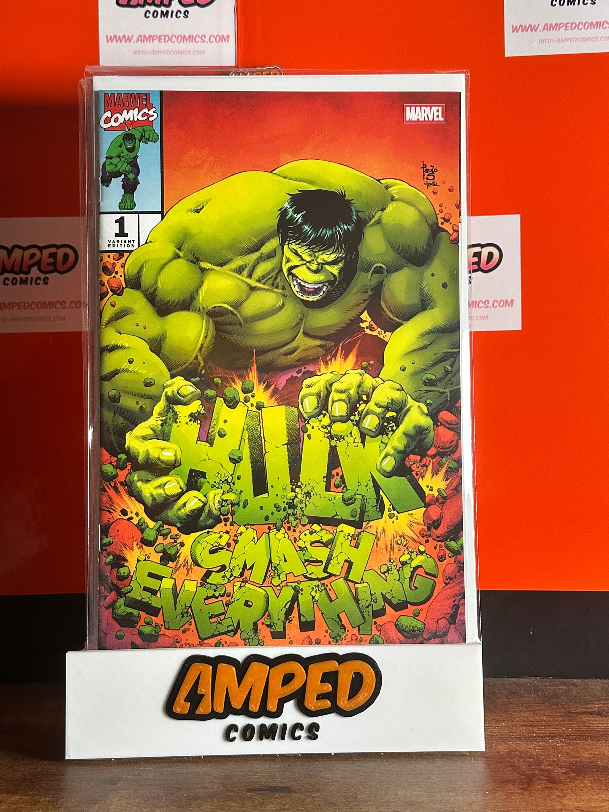 Hulk: Smash Everything #1 1:25 Paulo Siqueira Variant Marvel Comics