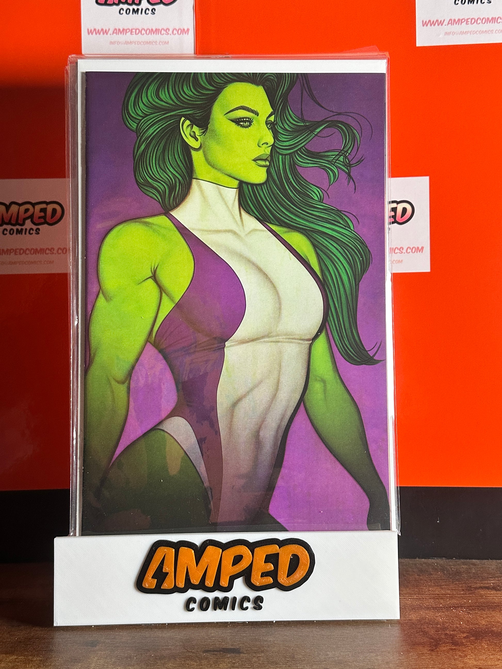 PLANET SHE-HULK #1 JENNY FRISON 1:100 VIRGIN VARIANT - Marvel Comics