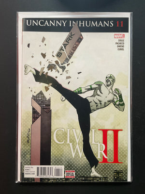 Uncanny Inhumans 11 Marvel Civil War II Tie-In