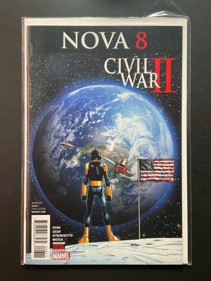 Nova 8 Civil War II Marvel Comics 2016
