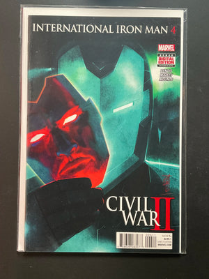 International Iron Man 4 Marvel Civil War II Tie-In