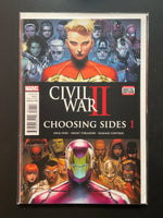 Civil War II Choosing Sides 1 Marvel Comics 2016