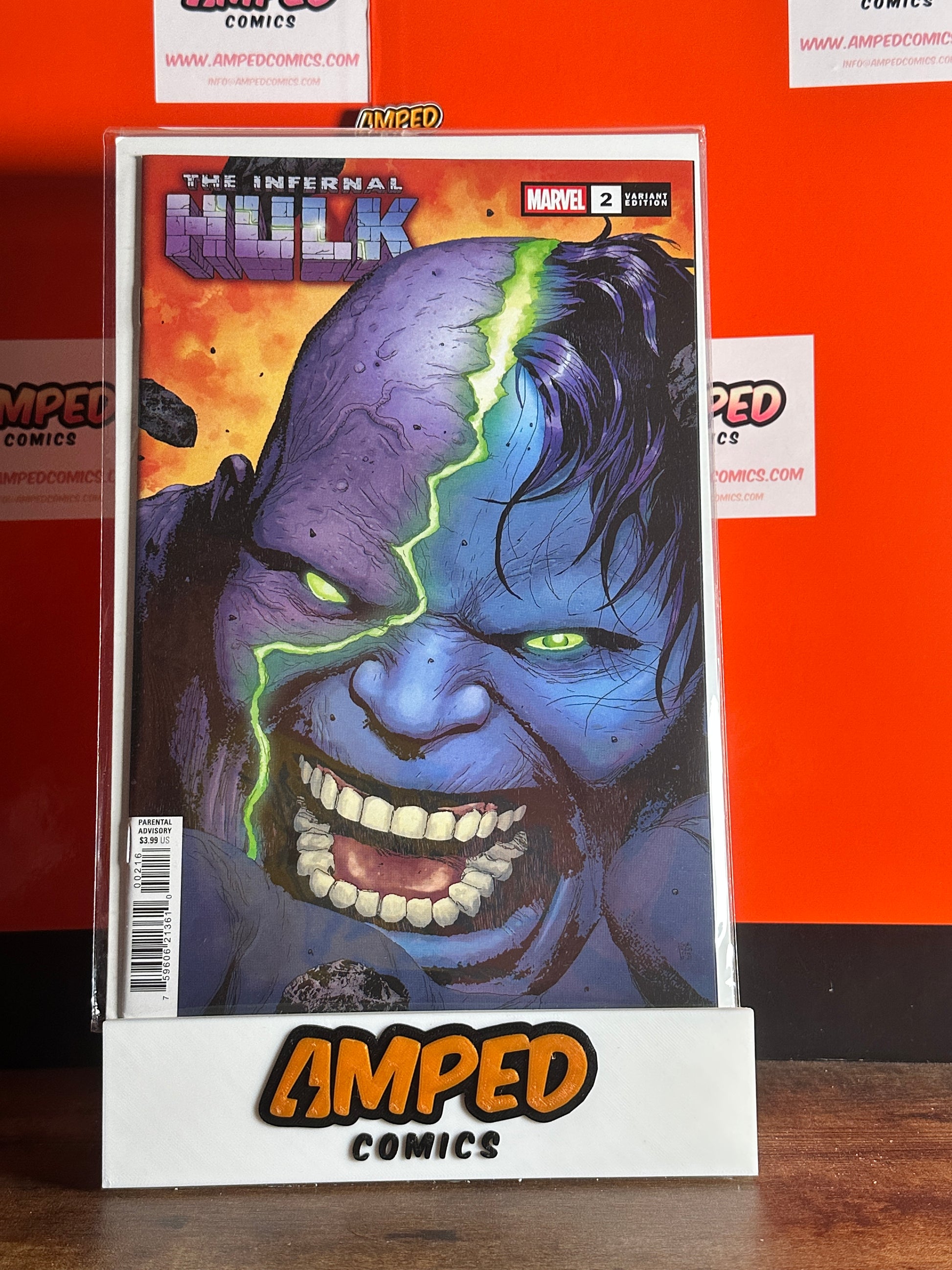 INFERNAL HULK #2 VARIANT 1:25 ANDREA SORRENTINO VARIANT Marvel Comics