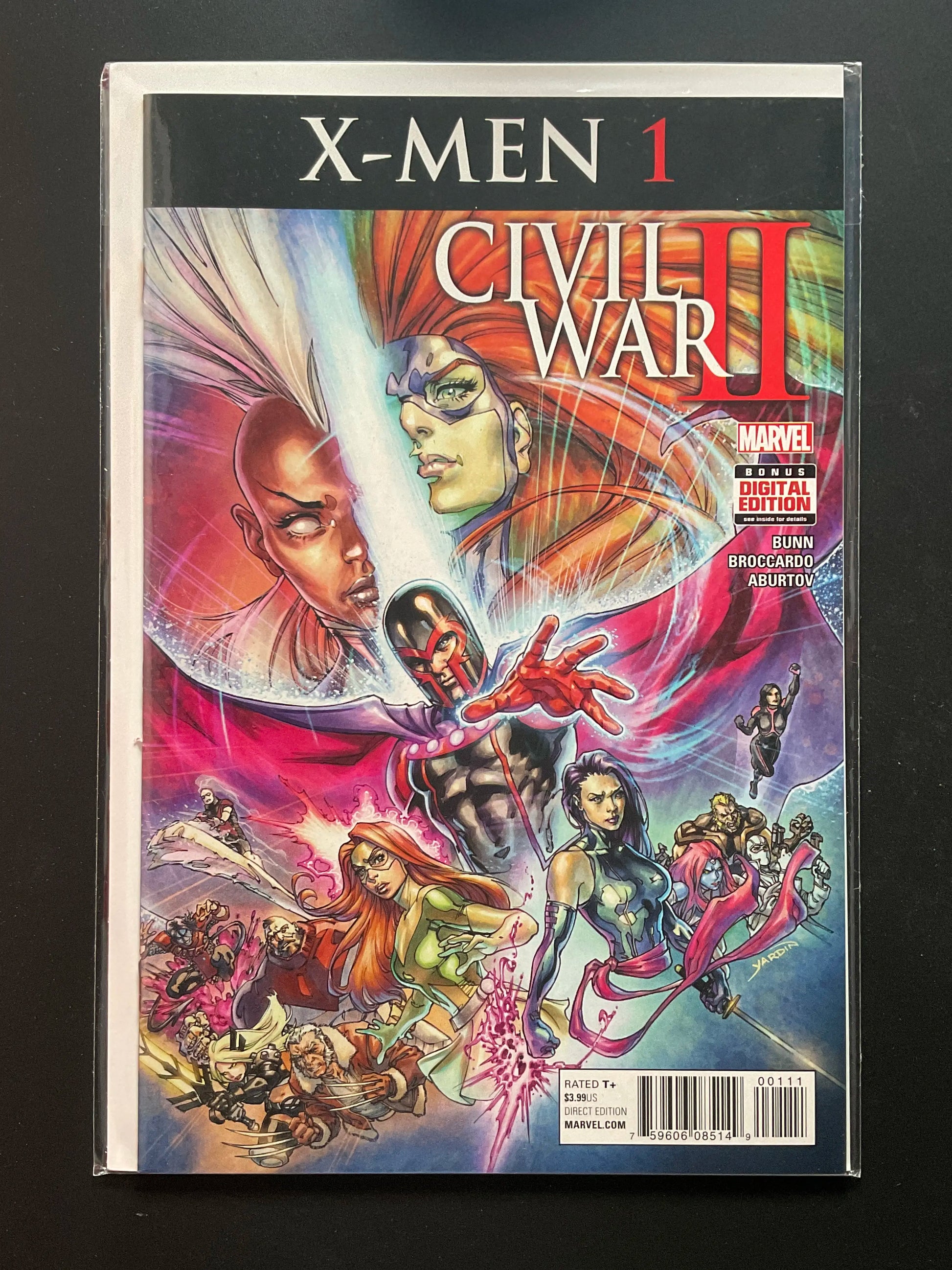 X-Men Civil War II 1 Marvel Comics 2016