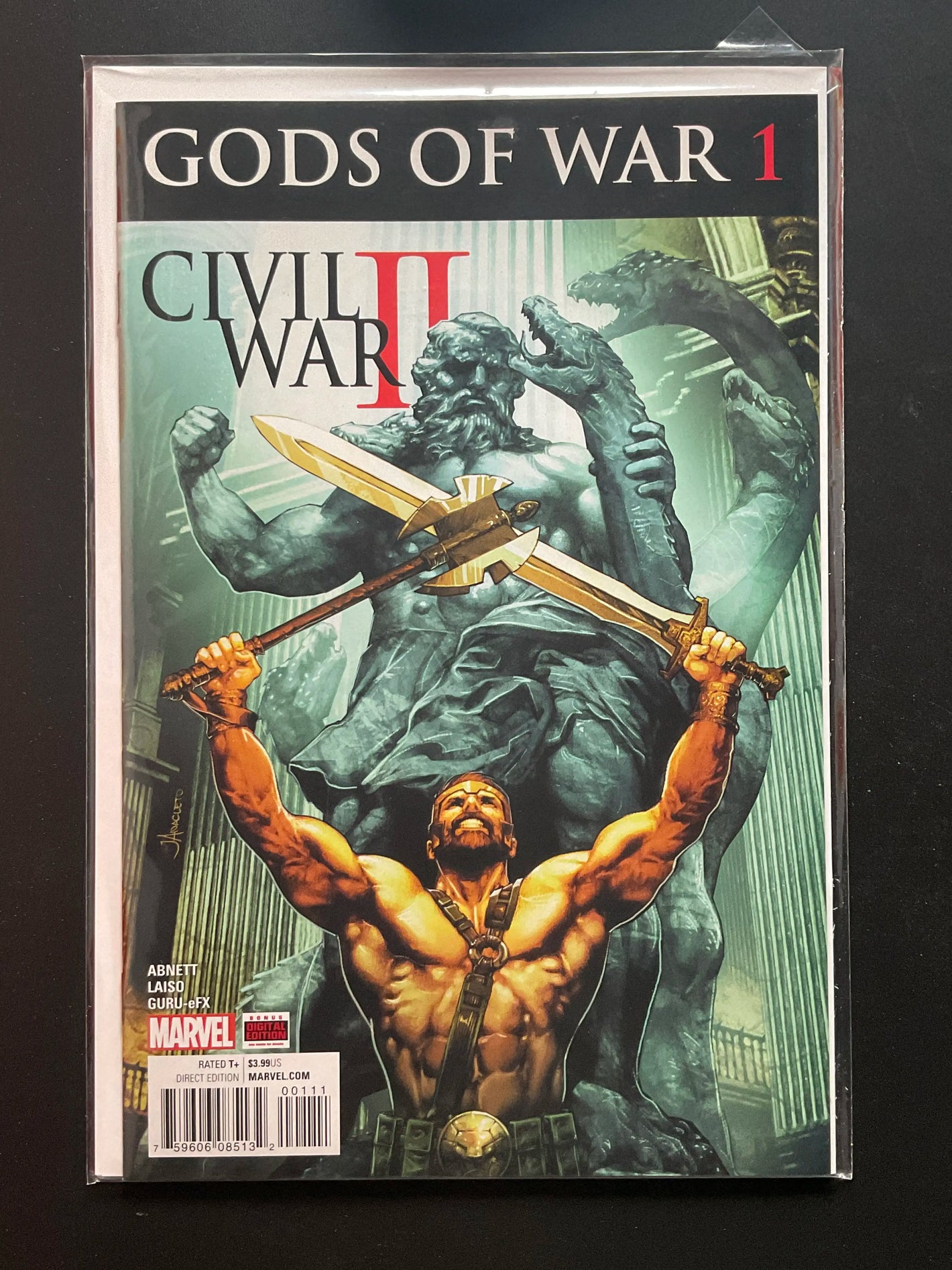 Gods of War 1 Civil War II Marvel 2016