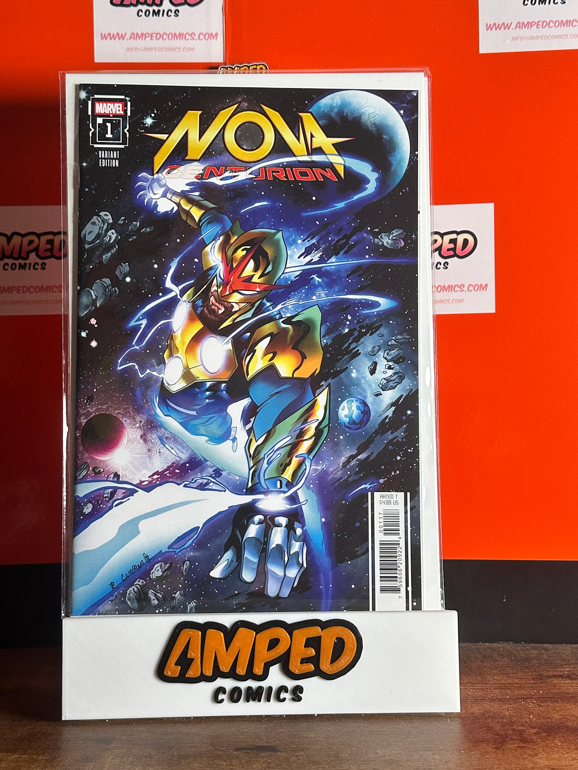 Nova Centurion #1 1:25 Chris Campana Variant Cover 2026 Marvel Comics
