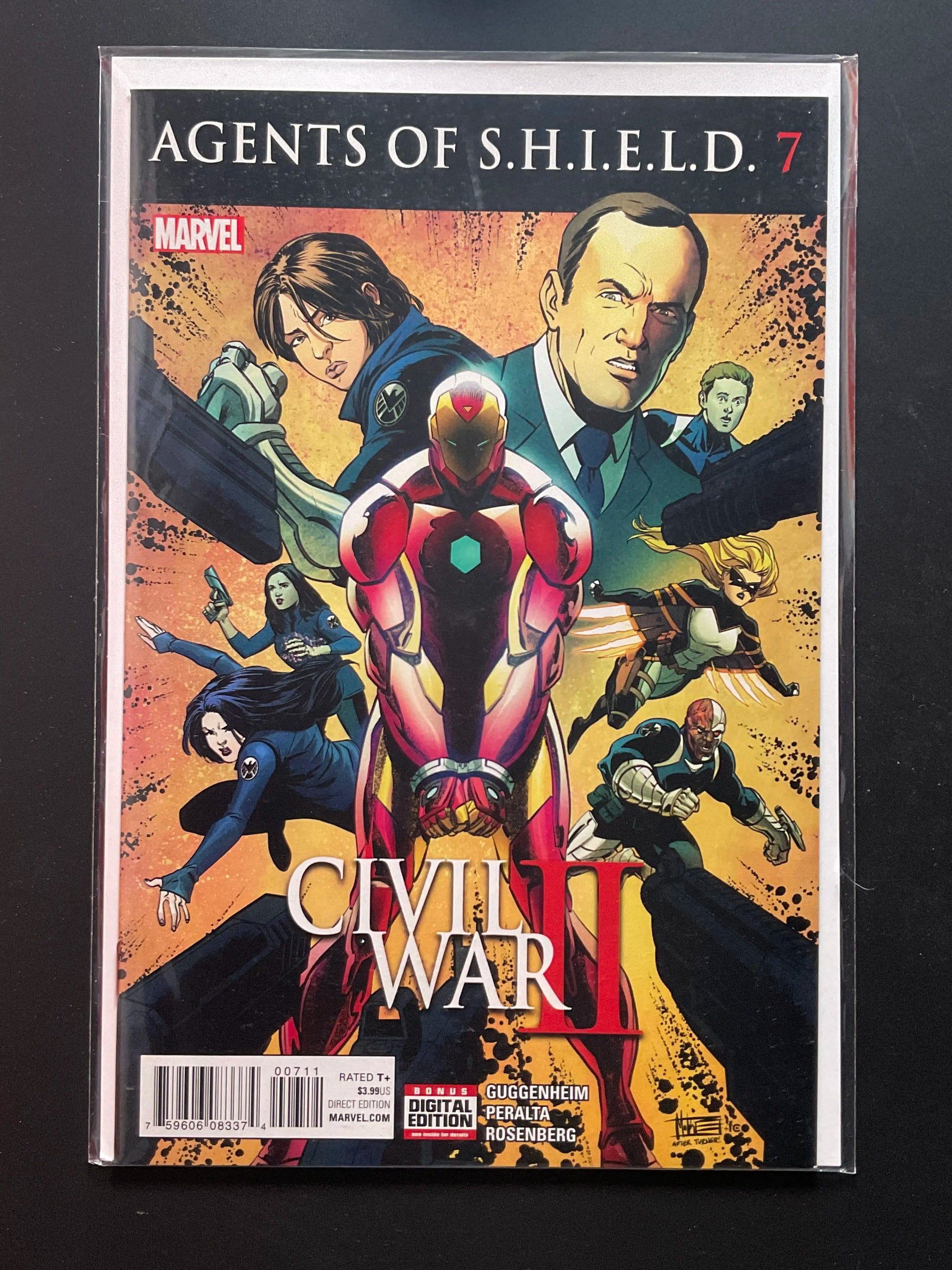 Agents of S.H.I.E.L.D. 7 Marvel Civil War II Tie-In