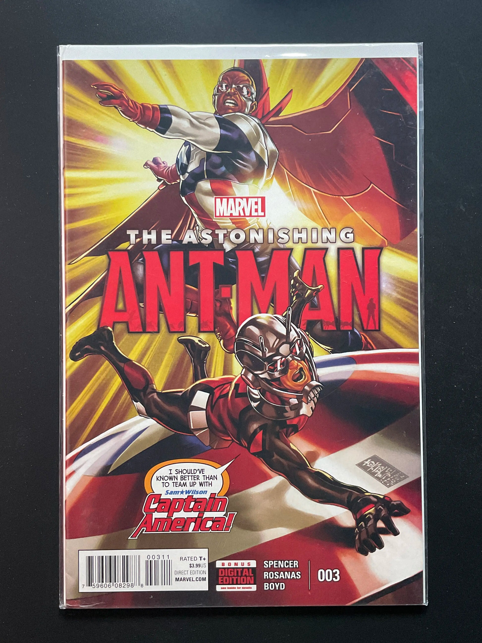 The Astonishing Ant-Man 3 Marvel 2016 Spencer Rosanas Boyd