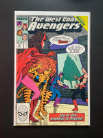 The West Coast Avengers 42 Marvel Comics March 1989