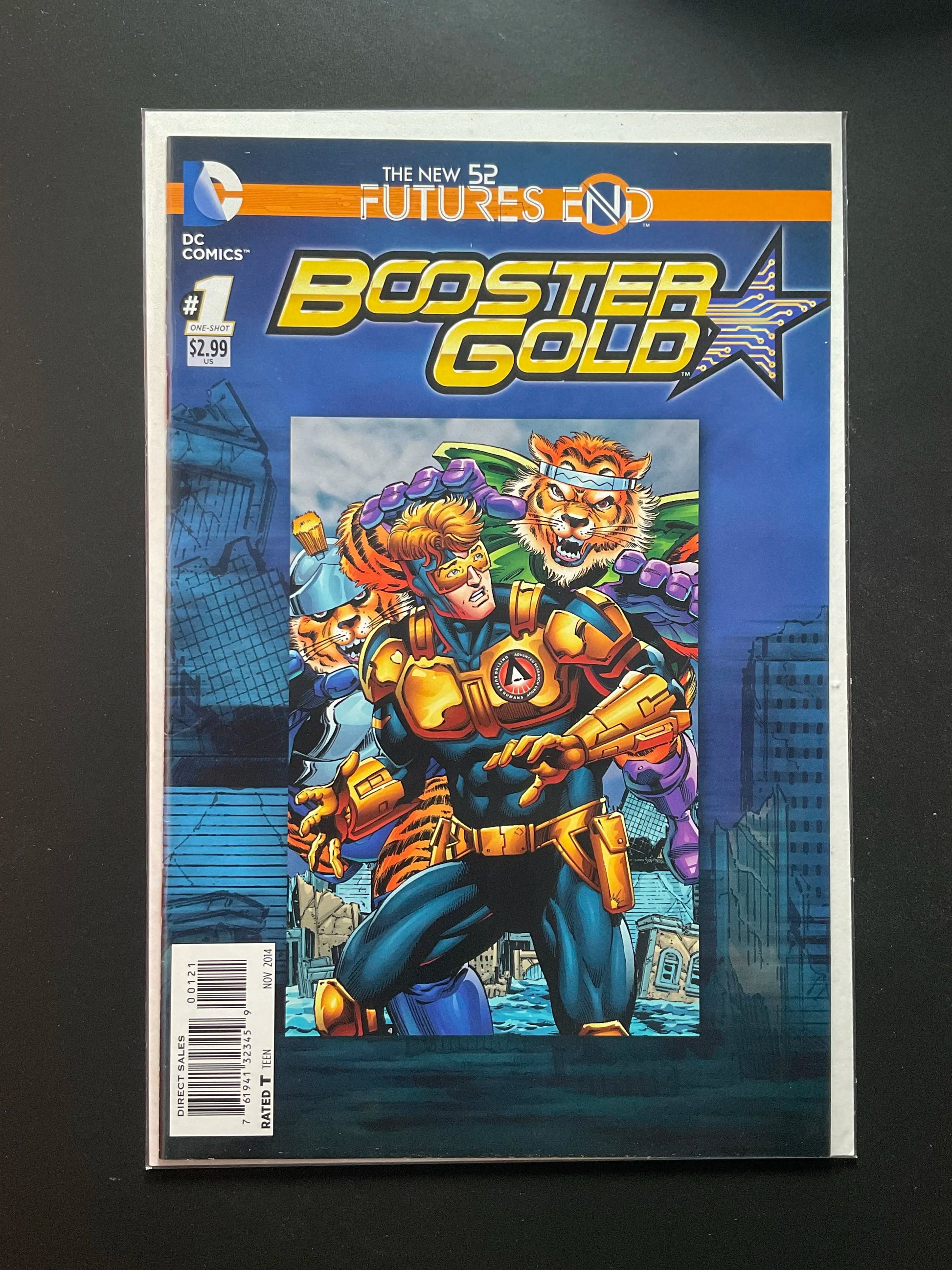 Booster Gold 1 The New 52 Futures End DC Comics Nov 2014