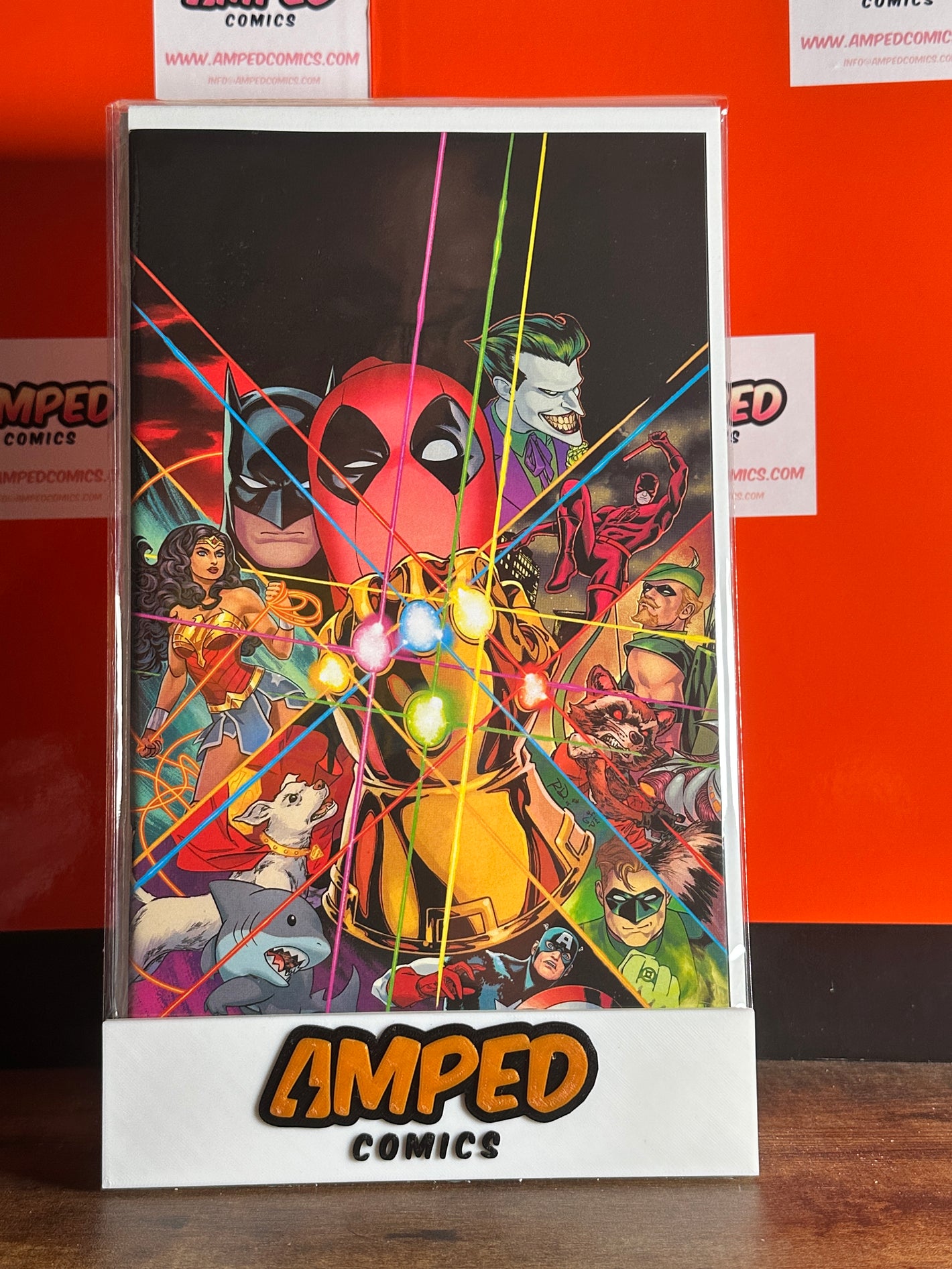 Deadpool / Batman #1 3rd Printing Dauterman 1:25 Homage Variant Cover