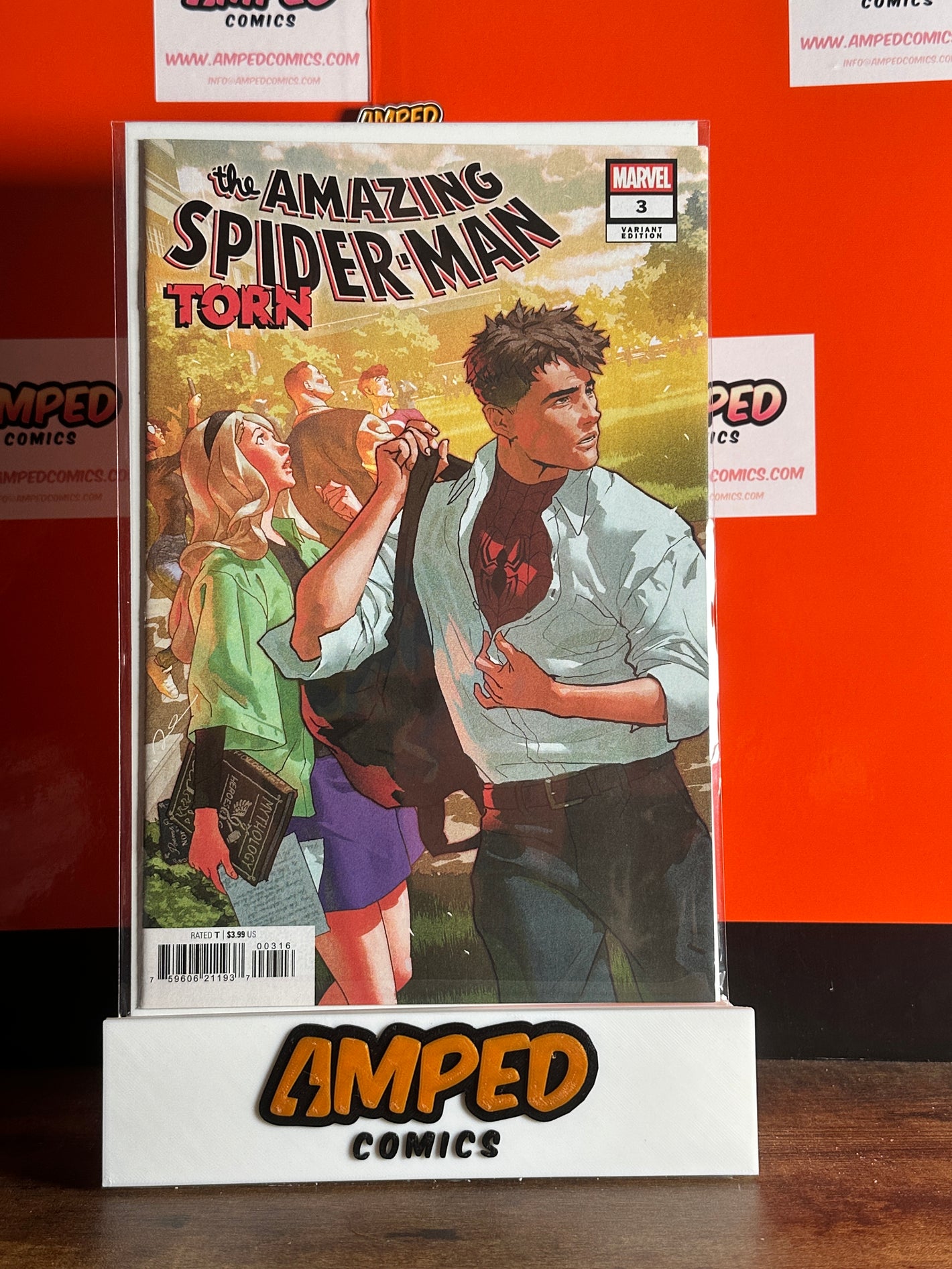 Amazing Spider-Man Torn #3 1:25 Gerald Parel Variant Marvel Comics