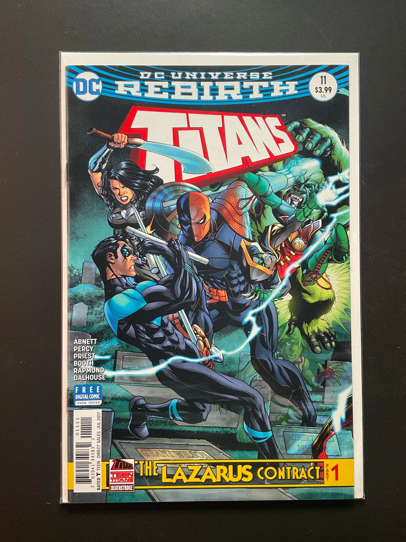 Titans 11 DC Rebirth 2017 The Lazarus Contract Part 1
