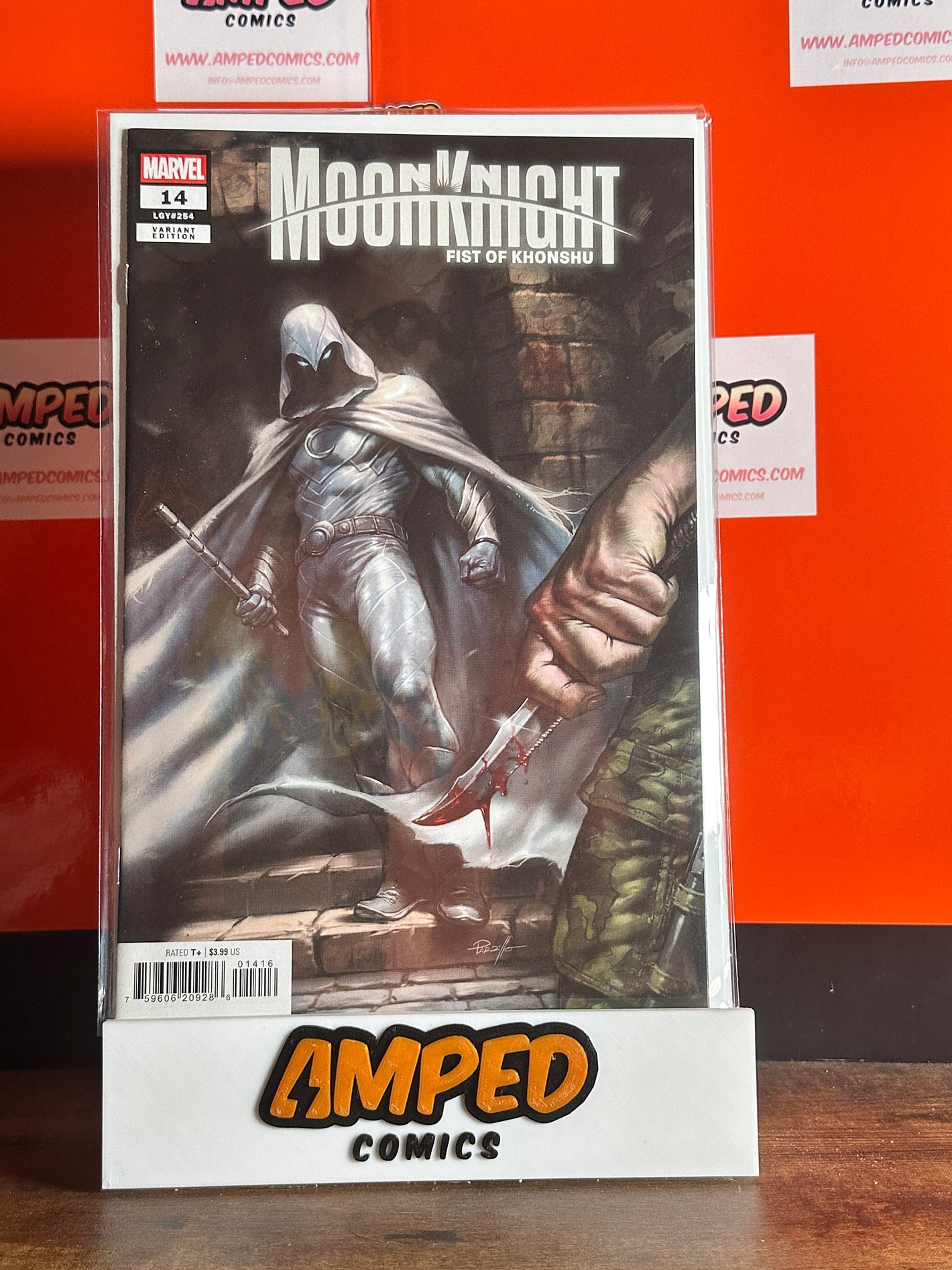 Moon Knight Fist Of Khonshu #14 Lucio Parrillo 1:25 Variant Marvel Comics