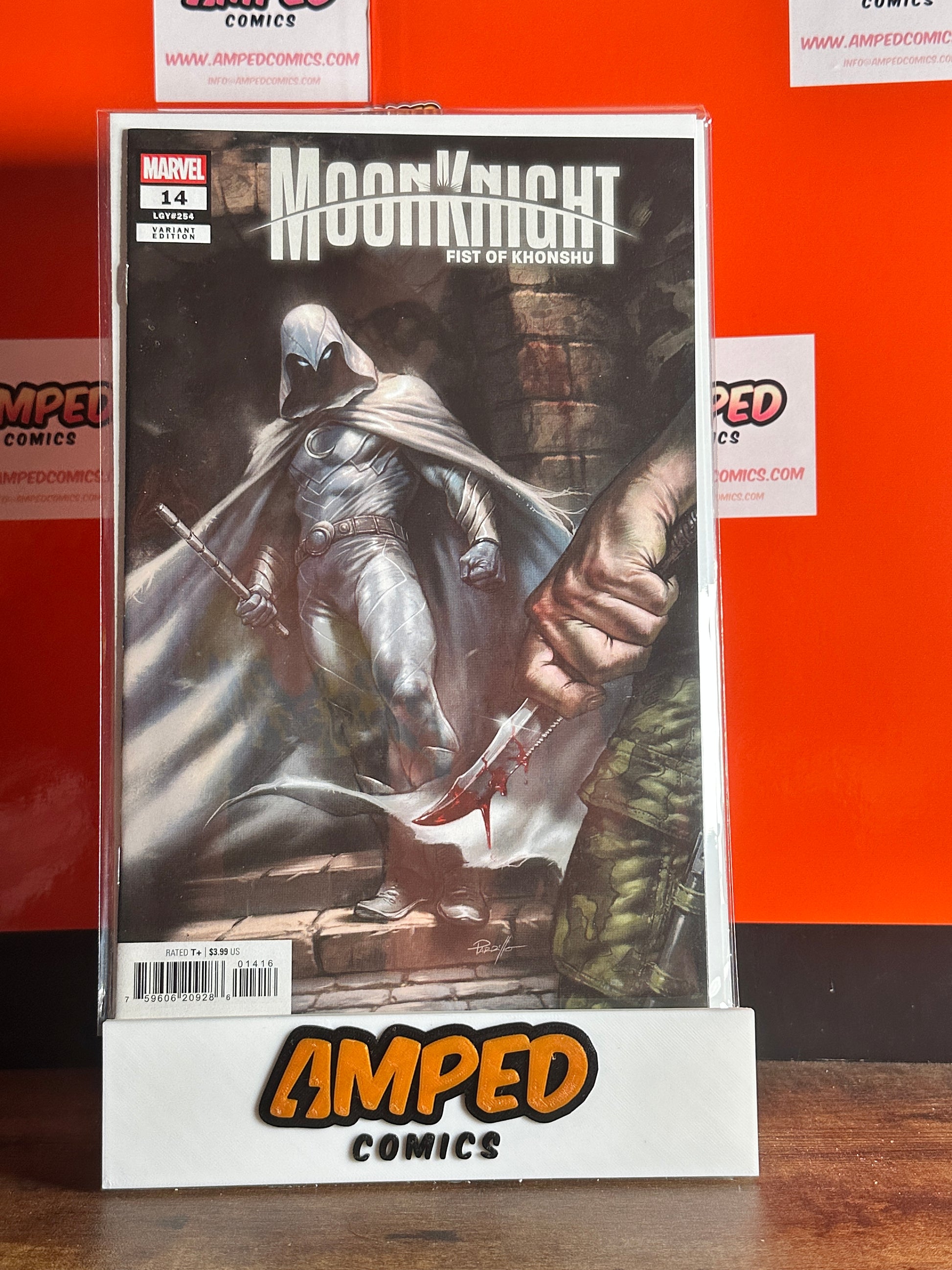 Moon Knight Fist Of Khonshu #14 Lucio Parrillo 1:25 Variant Marvel Comics