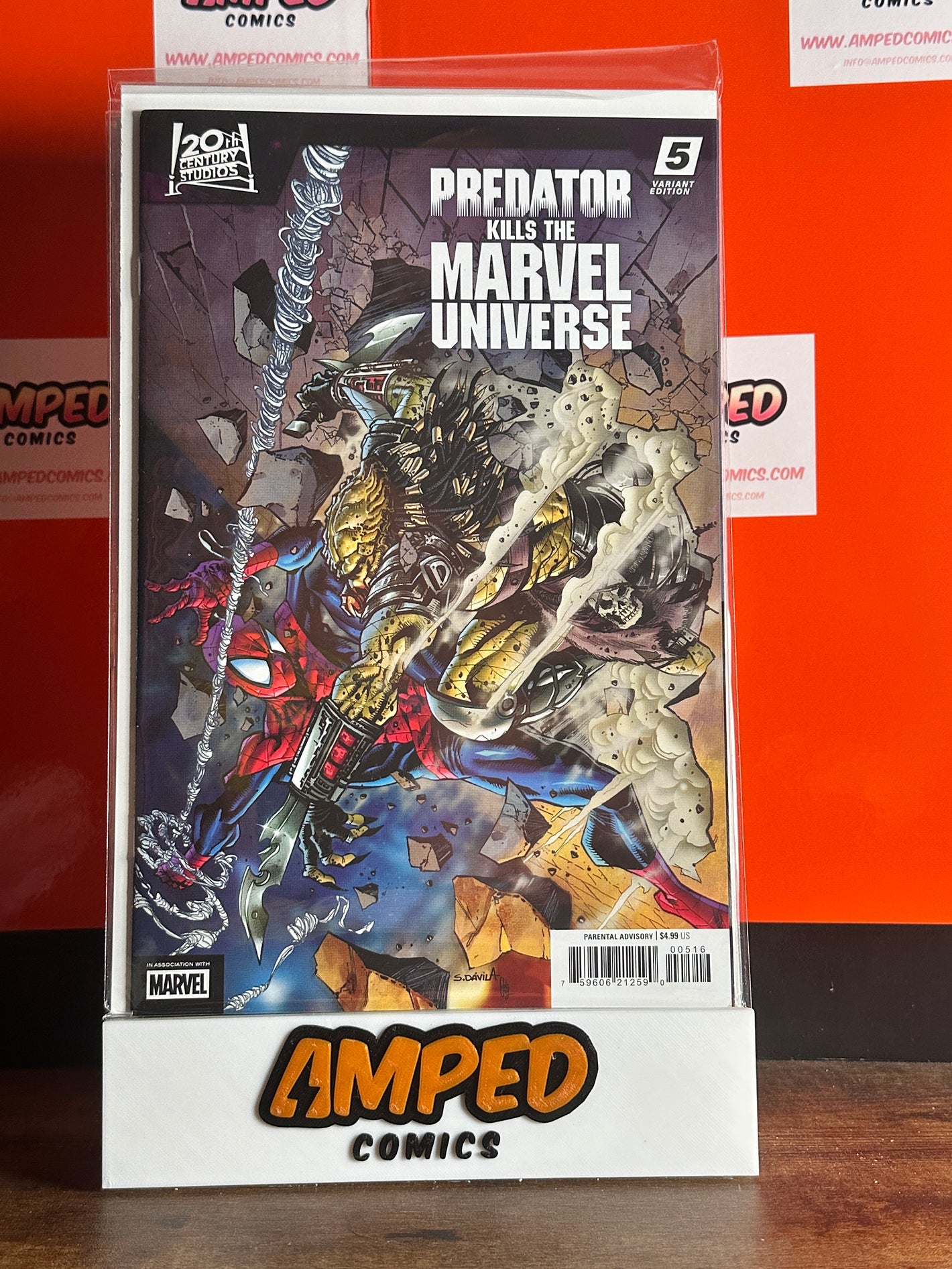 Predator Kills the Marvel Universe #5 1:25 Sergio Fernández Dávila Variant