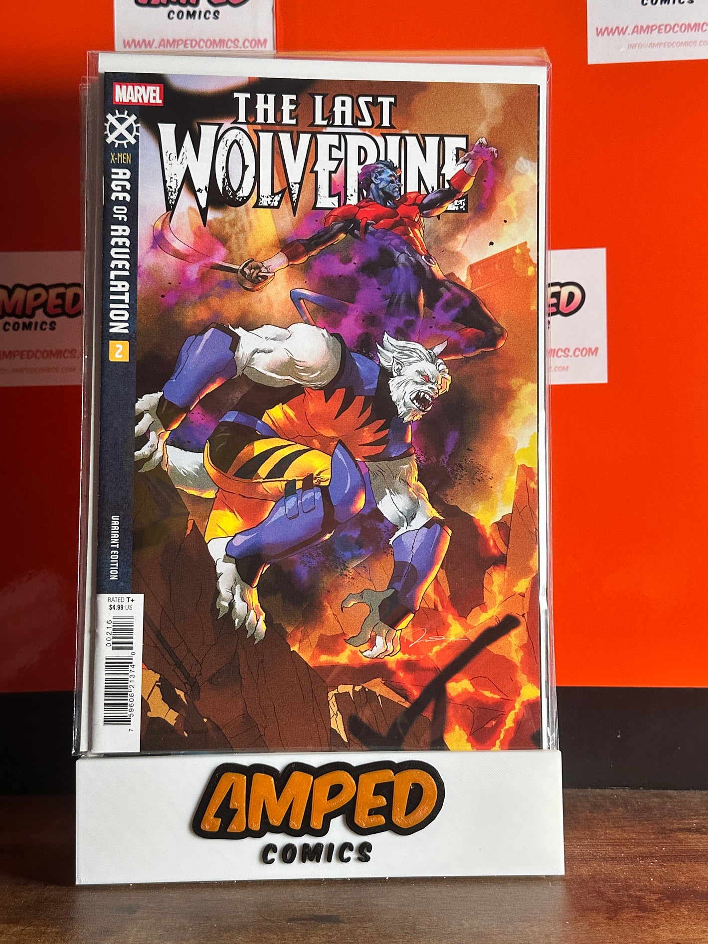 The Last Wolverine #2 1:25 Gerald Parel Variant Cover 2026 Marvel Comics