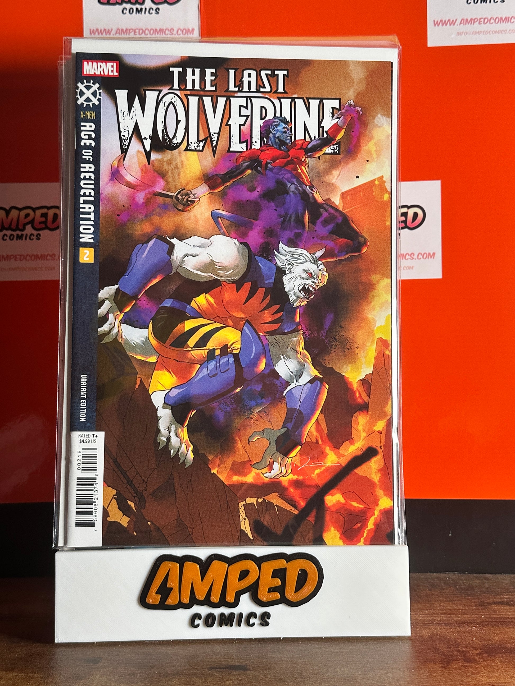The Last Wolverine #2 1:25 Gerald Parel Variant Cover 2026 Marvel Comics