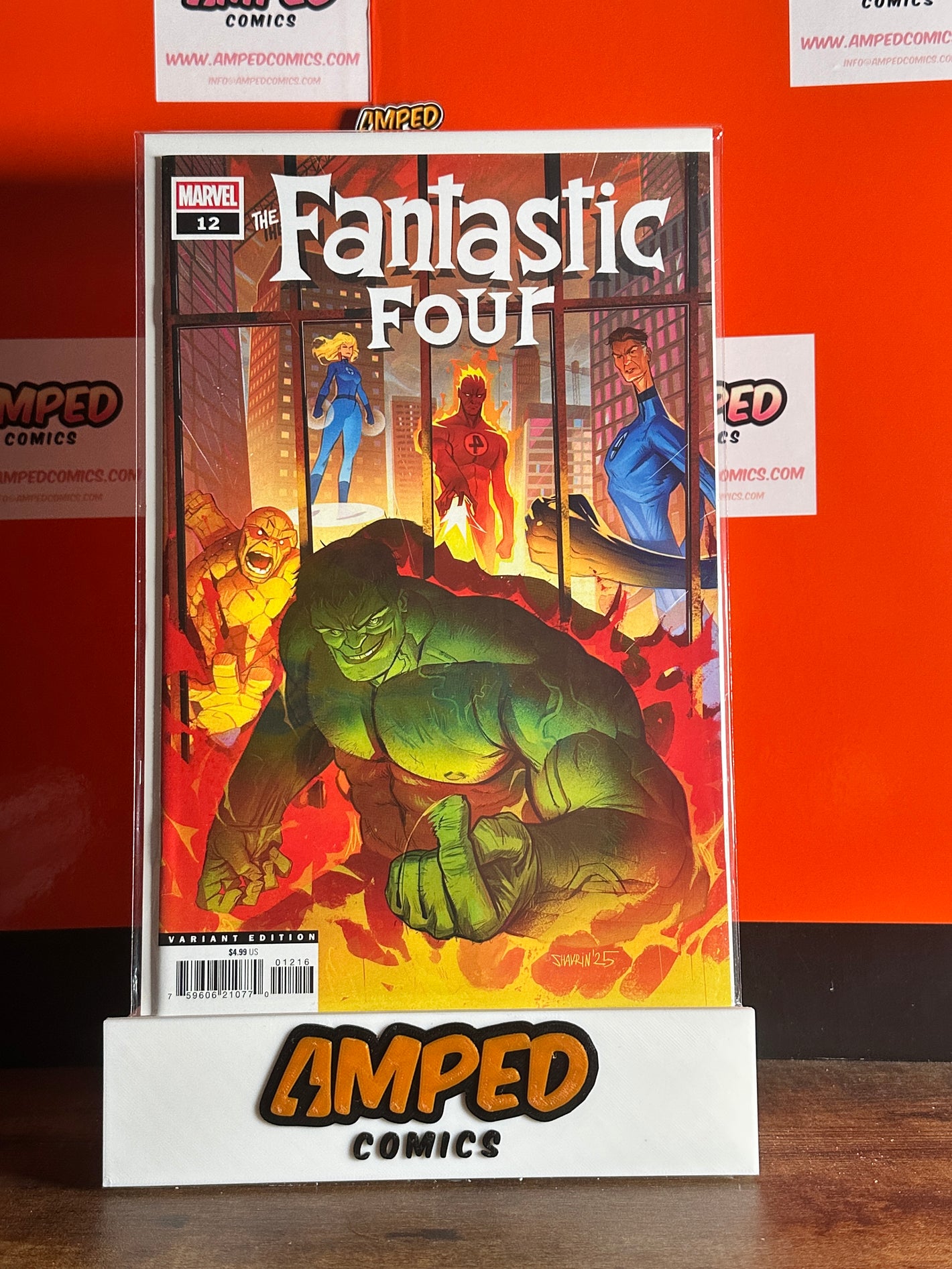 Fantastic Four #12 Facsimile Reprint Rare 1:25 Variant 1st Hulk Thing