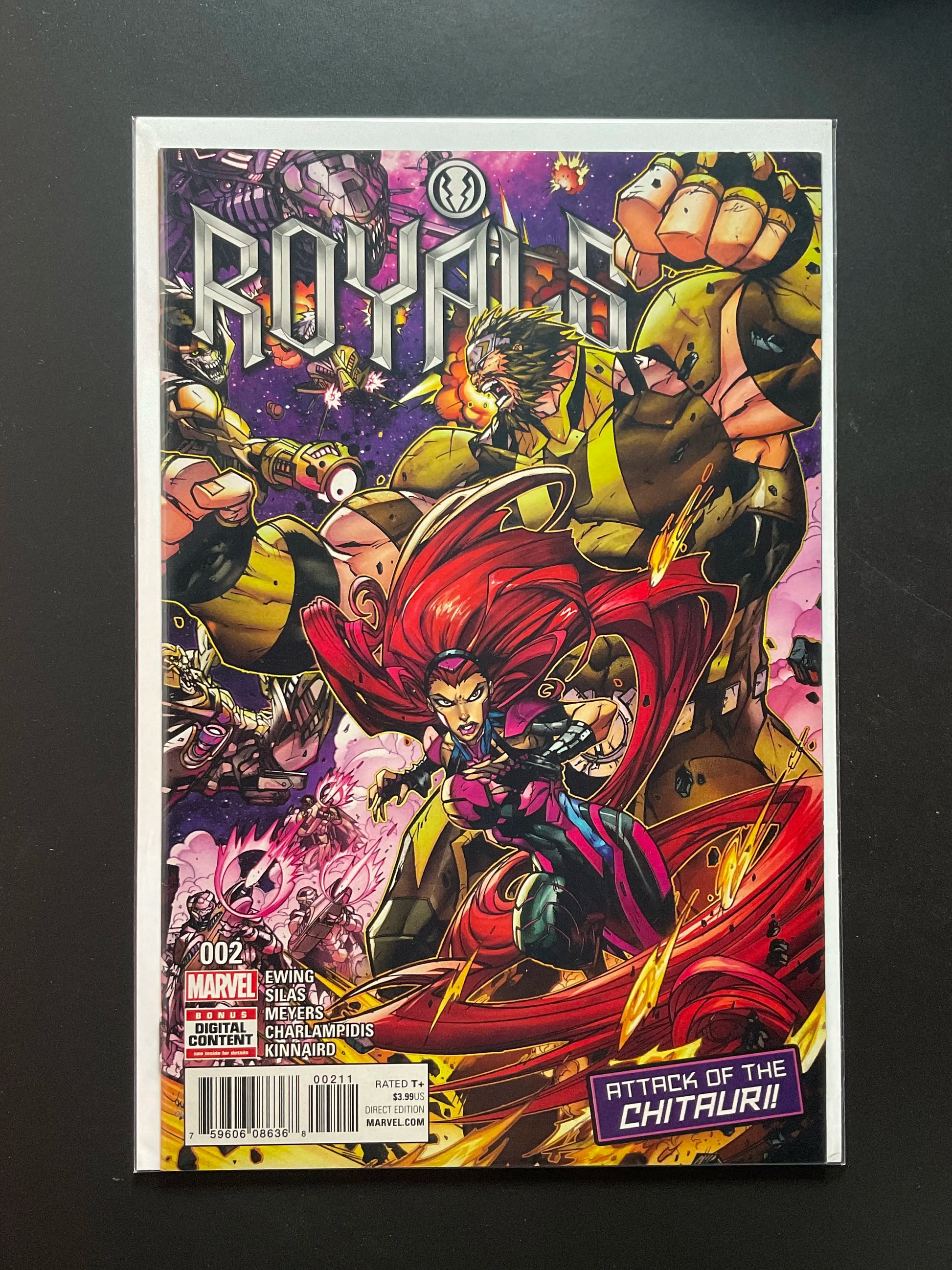 Royals 2 Marvel Comics 2017 Attack of the Chitauri