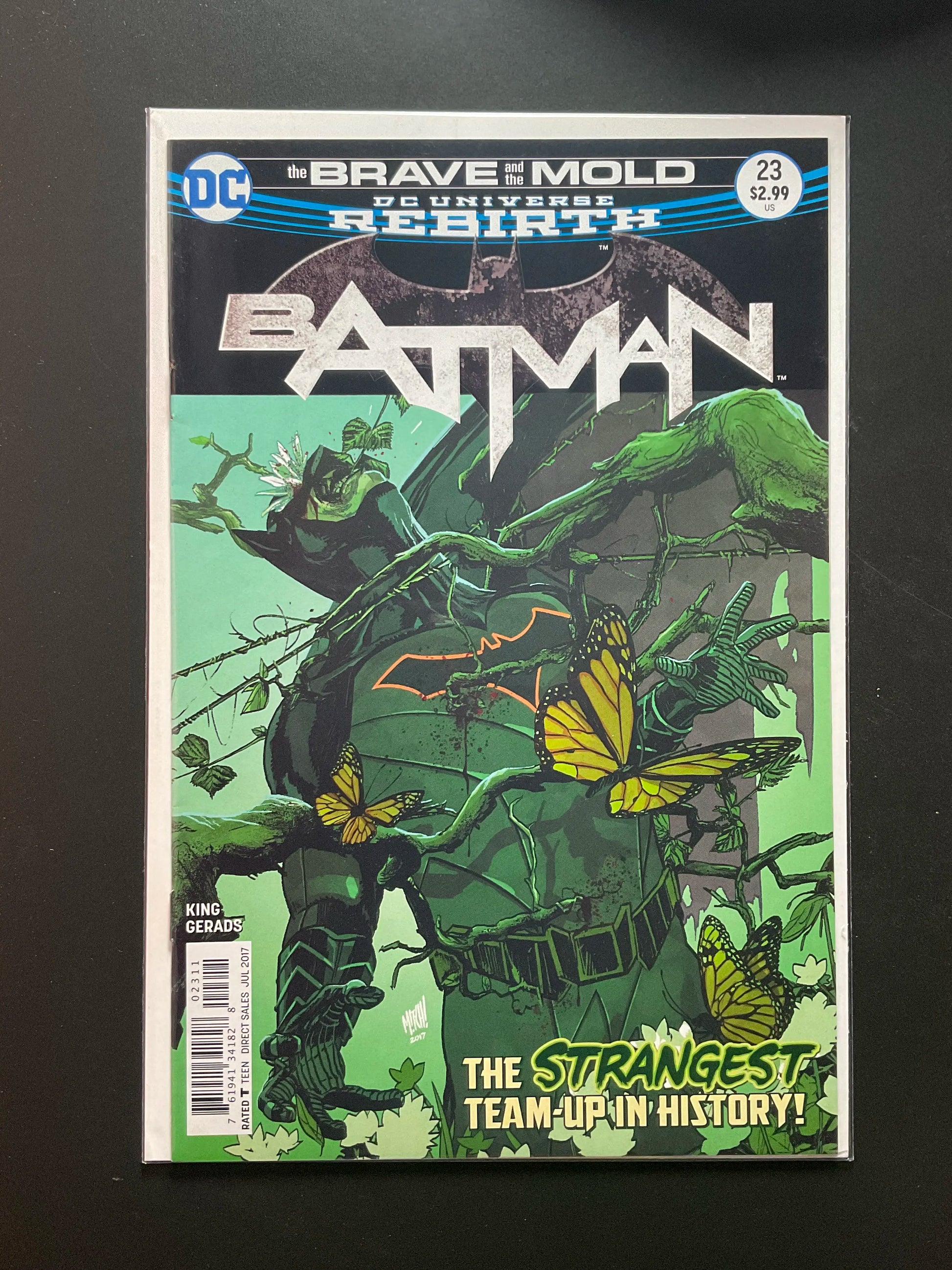 Batman 23 DC Rebirth 2017 The Brave and the Mold