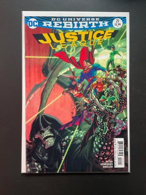 Justice League 21 DC Universe Rebirth 2017