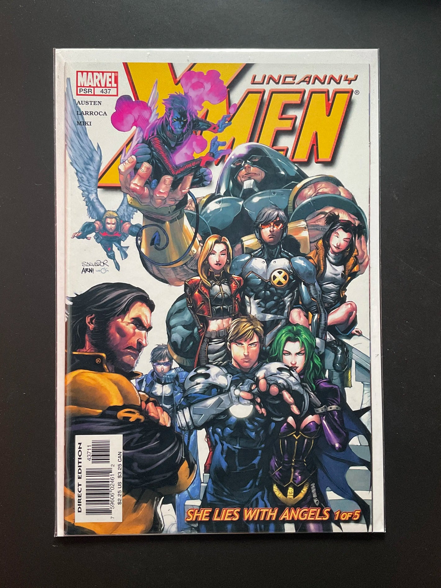 Uncanny X-Men 437 Marvel Comics 2004 She Lies With Angels Part 1