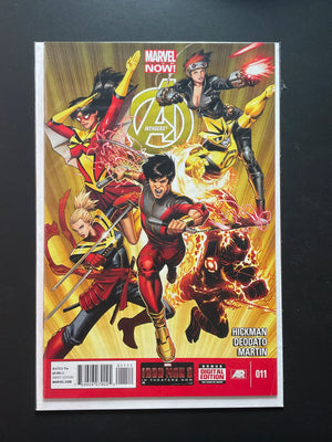 Avengers 11 Marvel Now 2013 Hickman Deodato Martin