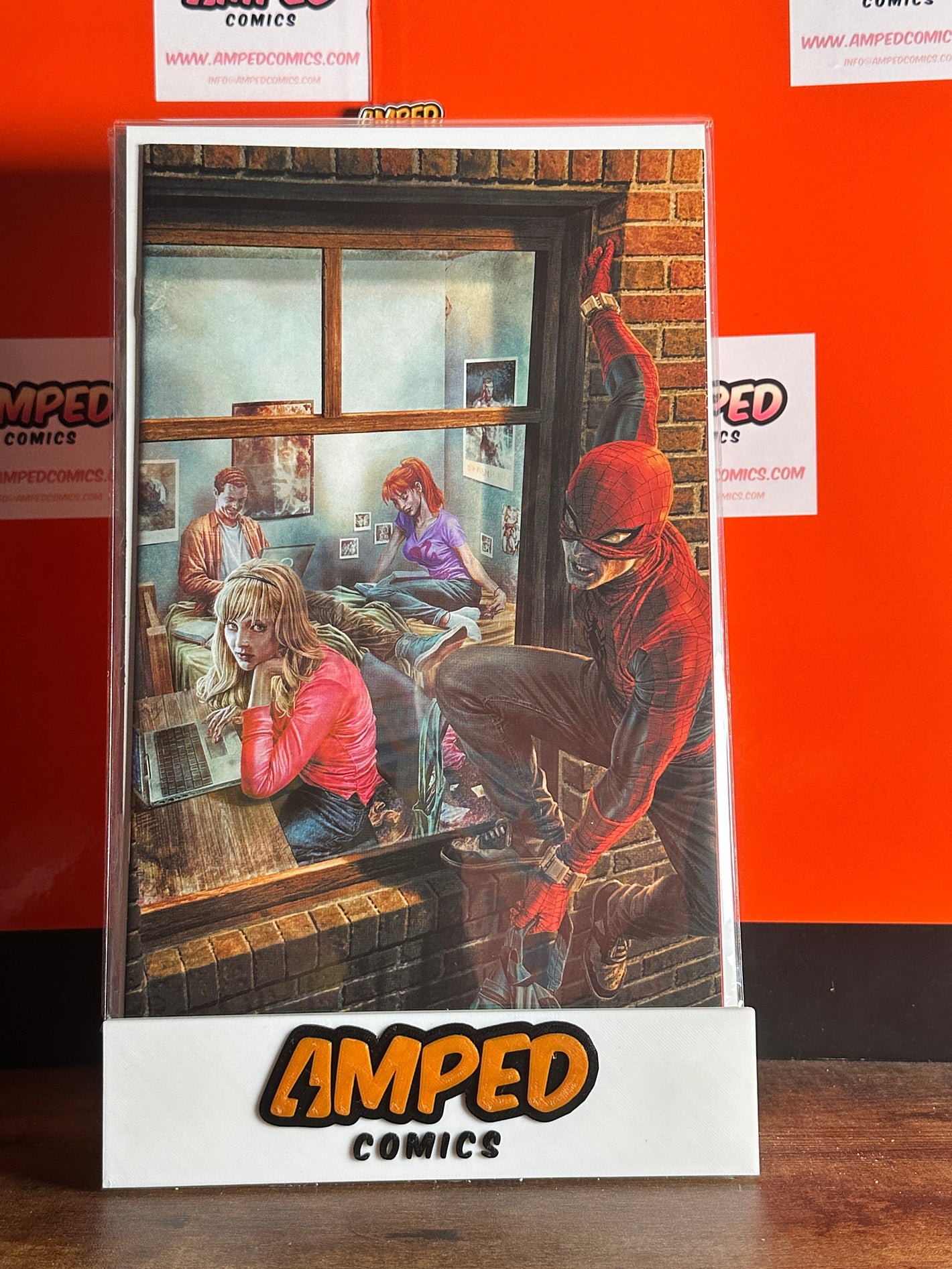 Amazing Spider-Man #17 1:100 Lee Bermejo Virgin Variant Amazing Visions