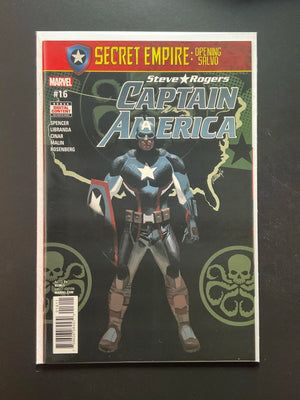 Steve Rogers Captain America 16 Marvel 2017 Secret Empire Tie-In