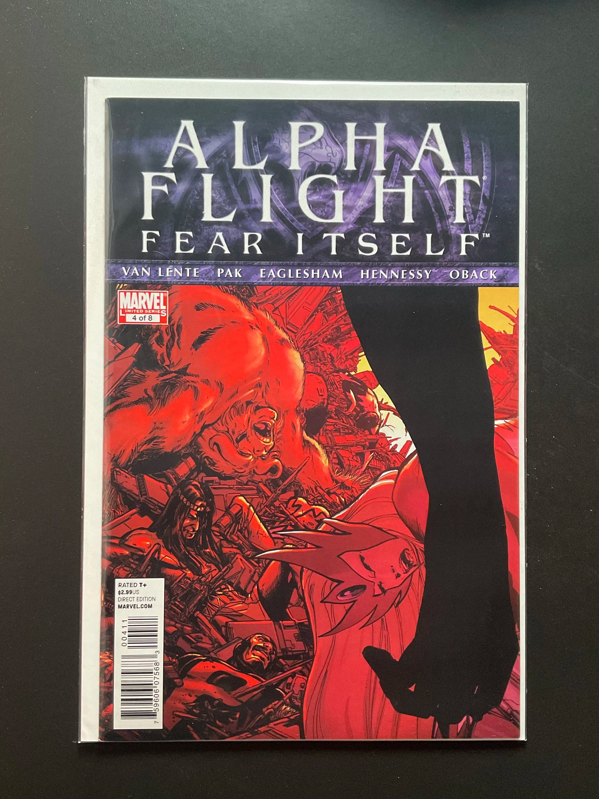 Alpha Flight Fear Itself 4 of 8 Marvel Comics 2011