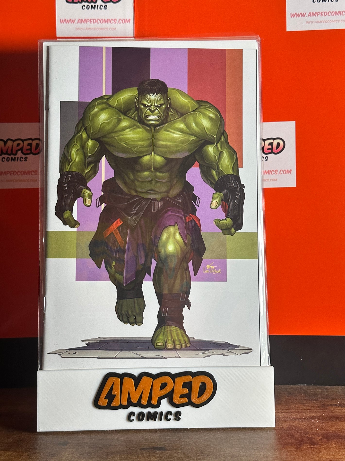 Infernal Hulk #1 1:50 Inhyuk Lee Street-Verse Virgin Variant 