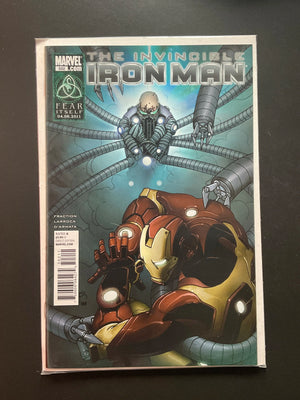 The Invincible Iron Man 502 Marvel Comics 2011 Fraction Larroca