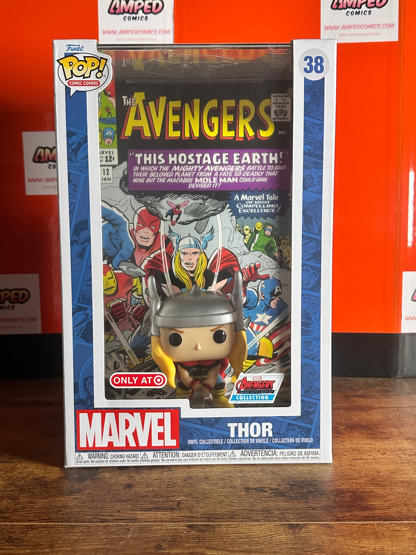 Funko Pop! Comic Covers Thor #38 Marvel Avengers Only at Target