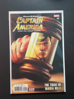 Steve Rogers Captain America 9 Marvel 2017 The Trial of Maria Hill