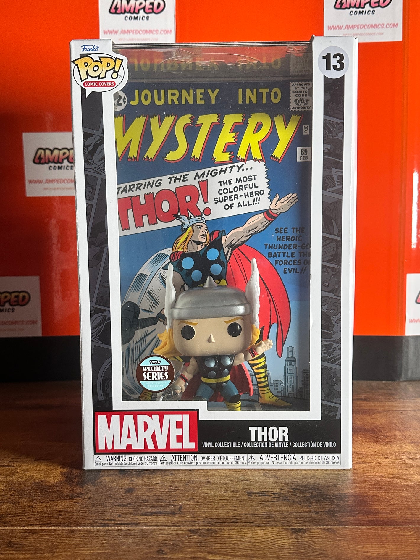 Funko Pop! Comic Covers Thor #13 Marvel Specialty Series Exclusive