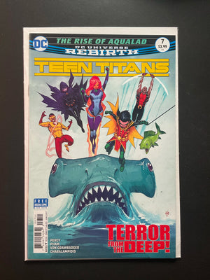 Teen Titans 7 DC Universe Rebirth 2017 The Rise of Aqualad