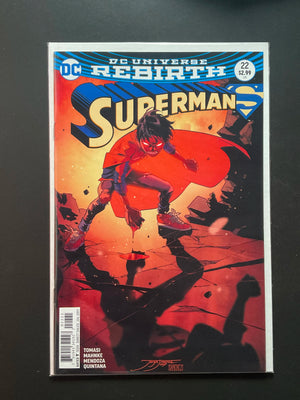 Superman 22 DC Universe Rebirth 2017 Tomasi Mahnke