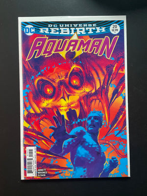 Aquaman 20 DC Universe Rebirth (2017) by Abnett Briones