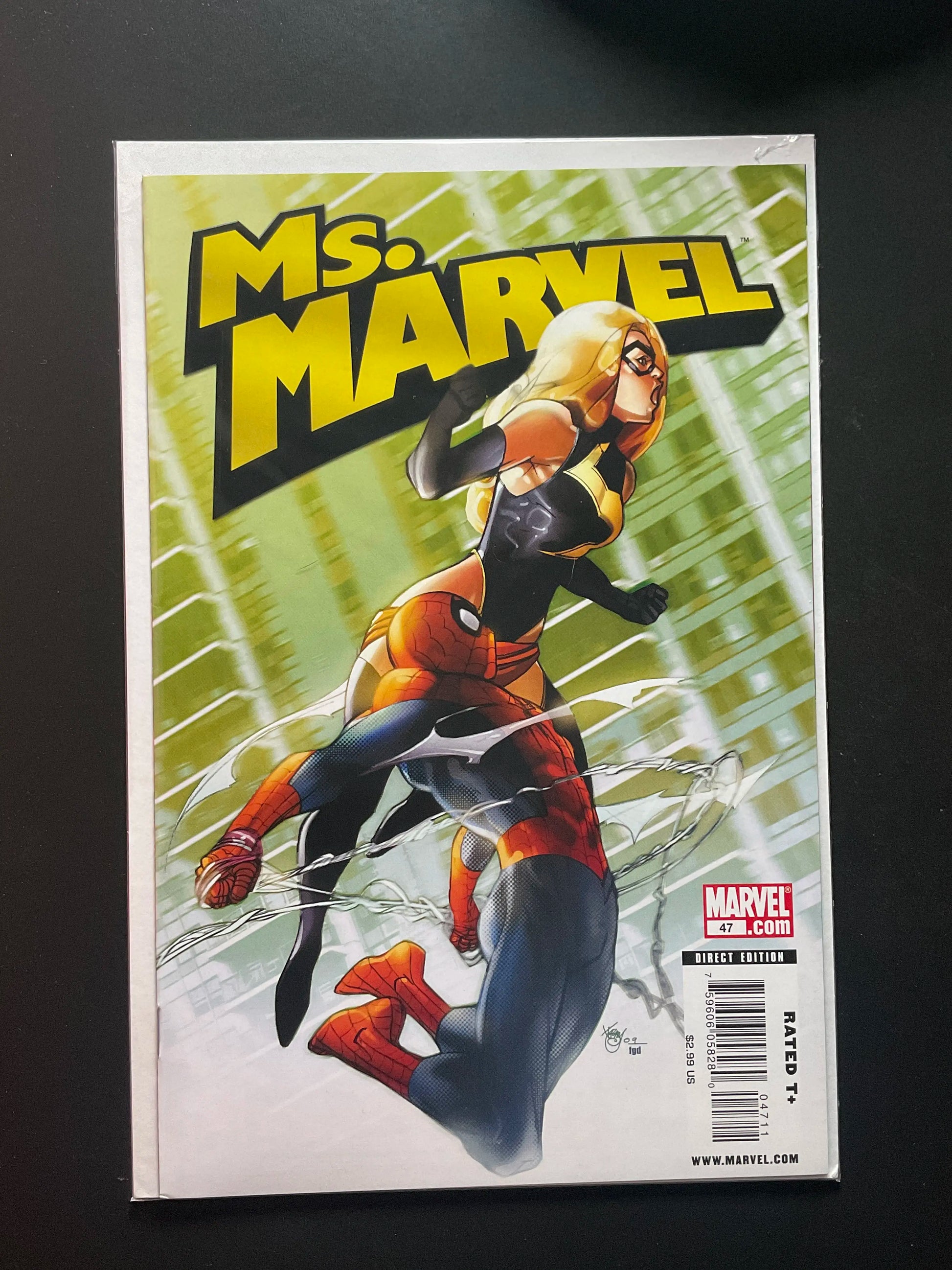 Ms. Marvel 47 Marvel Comics Spider-Man Cover