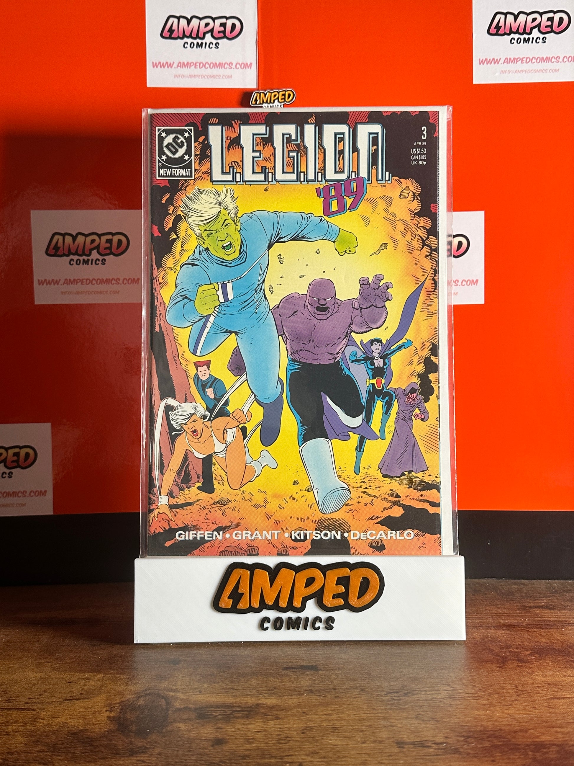 L.E.G.I.O.N. '89 #3 DC Comics (Apr 1989)