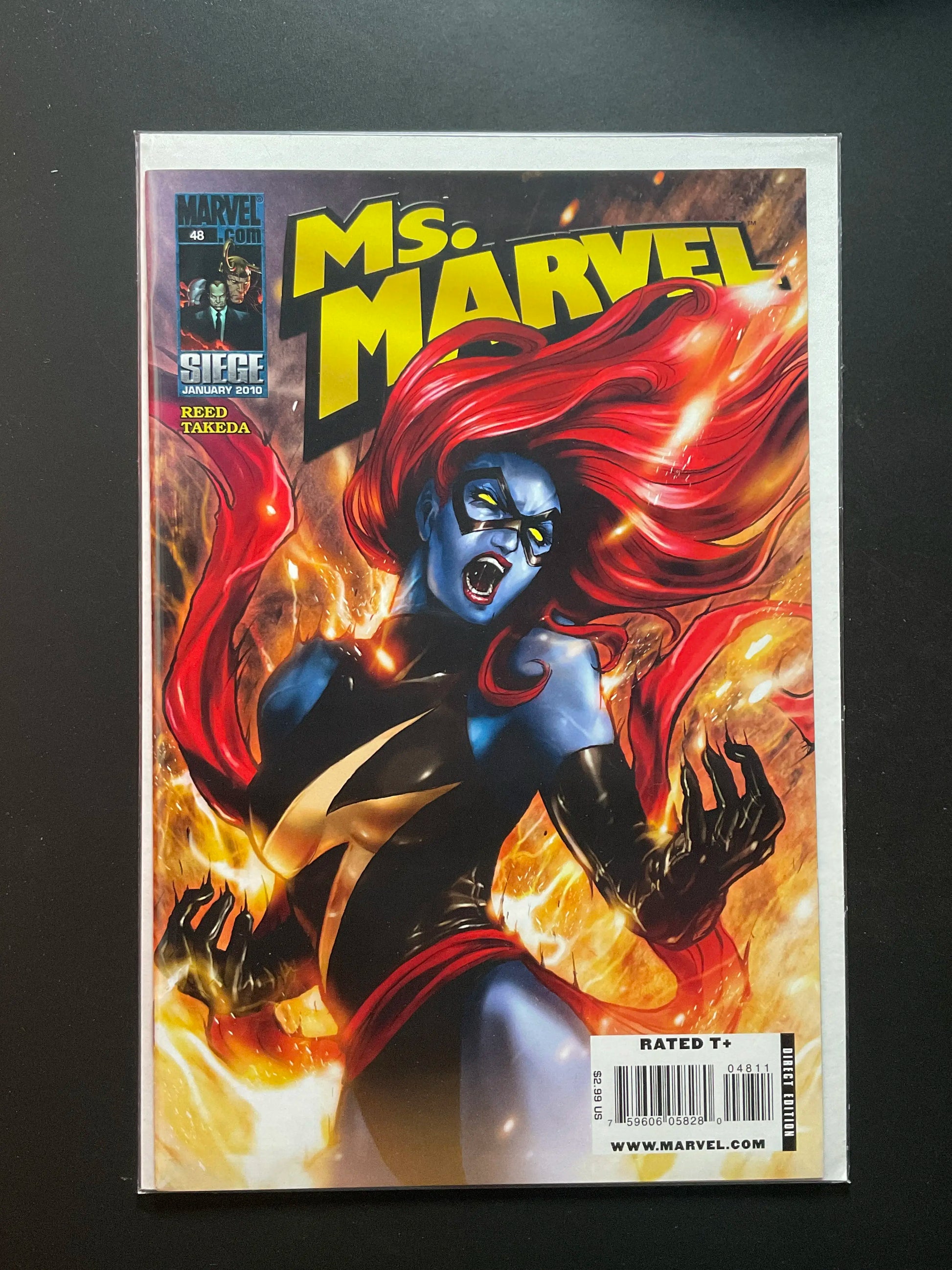 Ms. Marvel 48 (2010) Marvel Comics - Reed Takeda