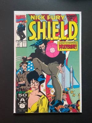 Nick Fury, Agent of S.H.I.E.L.D. 27 Marvel Comics 1991 Wolverine
