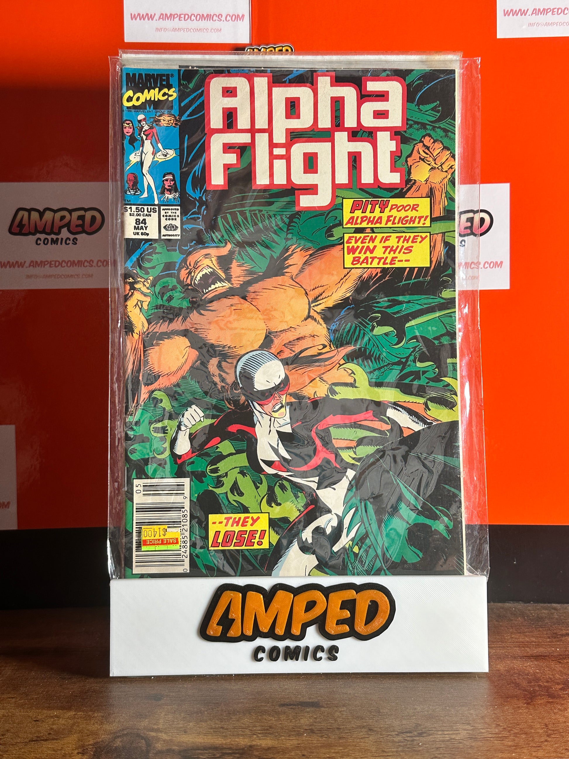 Alpha Flight #84 Marvel Comics May 1990