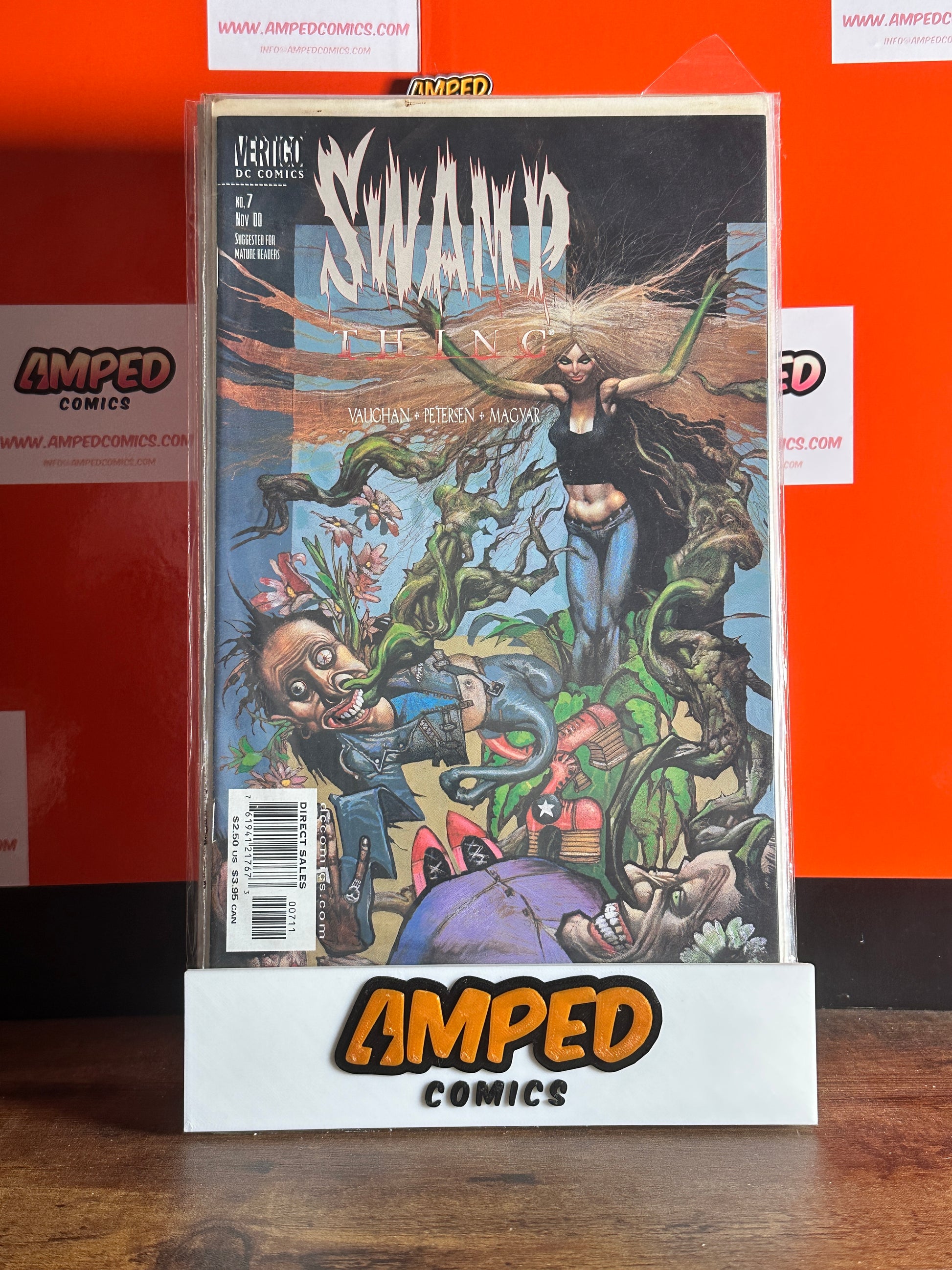 Swamp Thing #7 DC Comics Vertigo Nov 2000 Vaughan Petersen Magyar