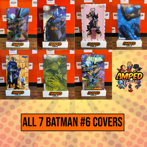 Batman 6 DC Comics ALL 7 COVERS (A-G)