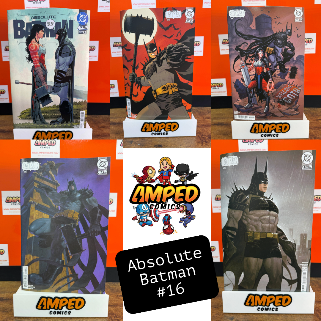 Absolute Batman 16 DC Comics All-In ALL 5 Covers