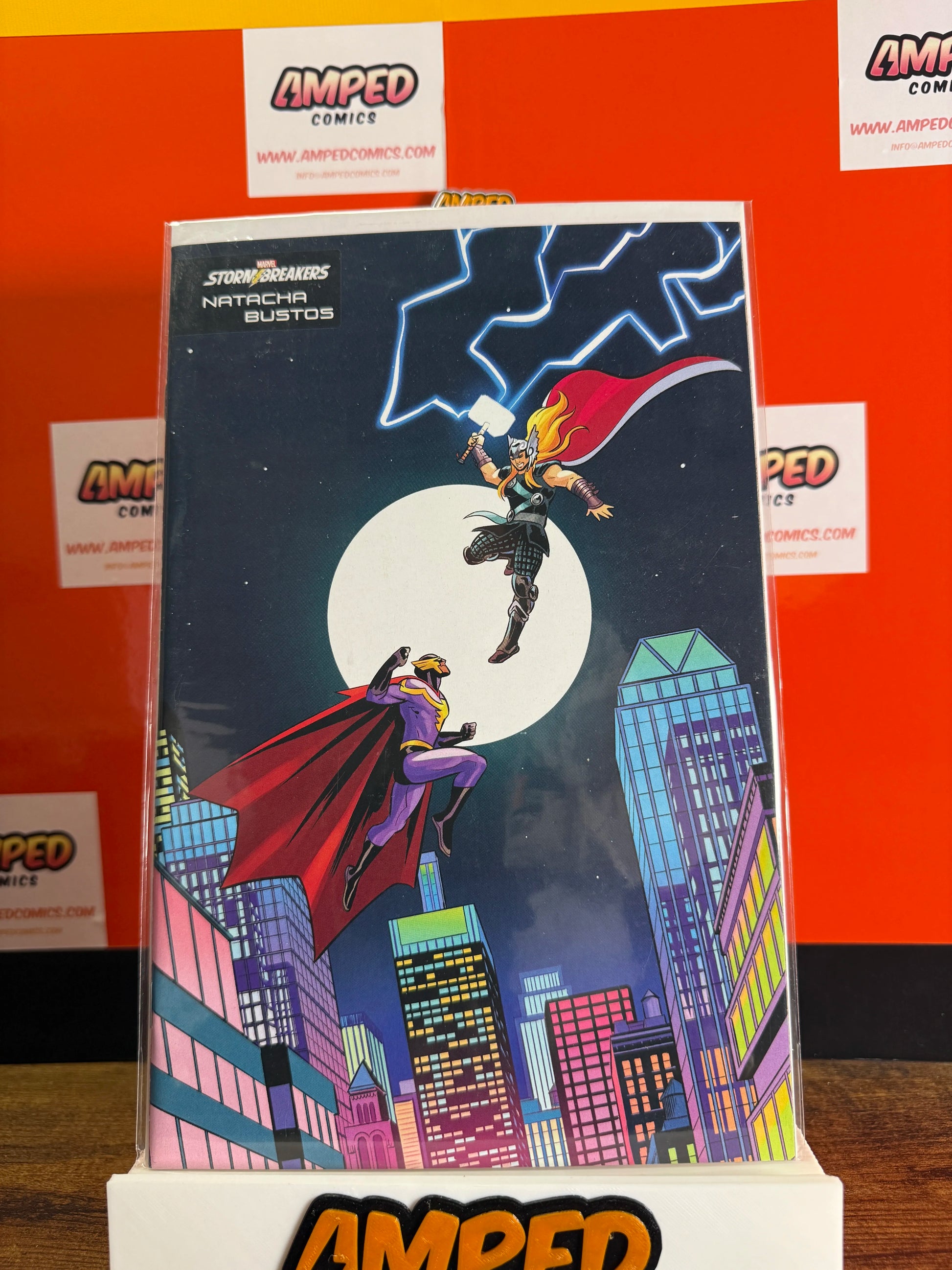 Marvel Heroes Reborn #2 Stormbreakers Natacha Bustos Variant Cover