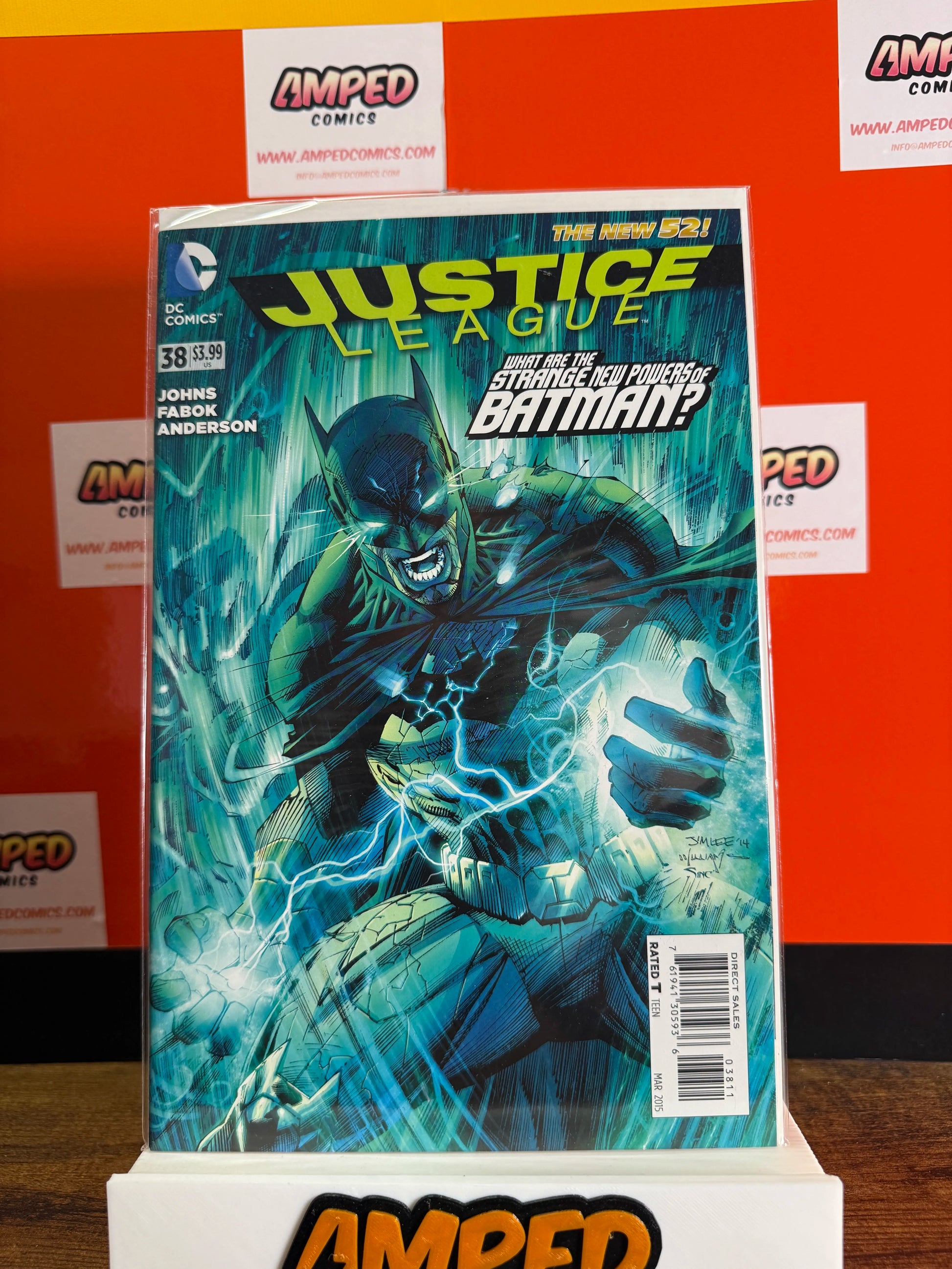 Justice League 38 (2015) DC Comics - Batmans New Powers